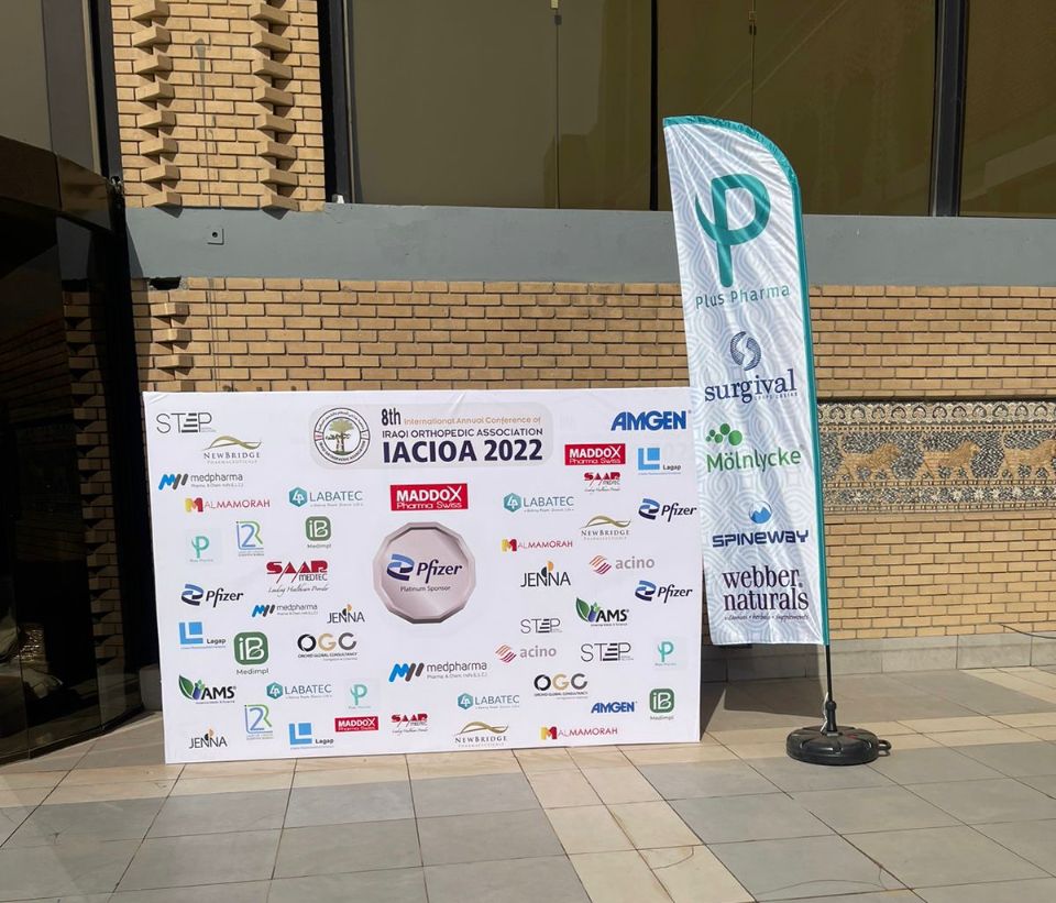 Iacioa Iraq Orthopedic Association Baghdad June 2022 Pluspharma